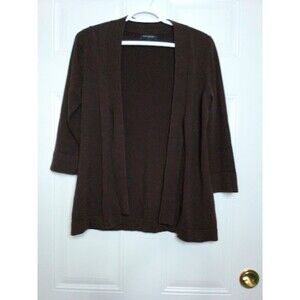Banana Rebublic Cardigan women's size small 3/4 sleeve brown
